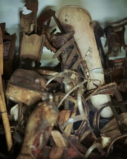 Pile or prosthetics.