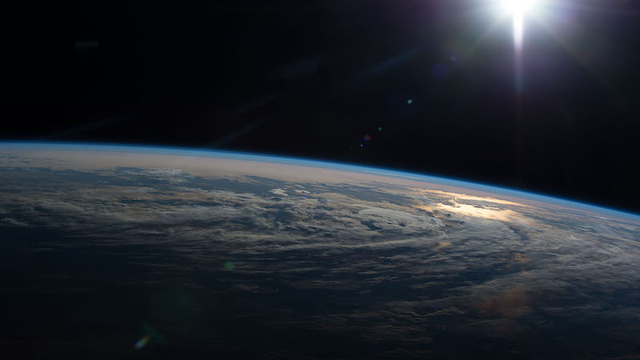 Solar geoengineering aims to block the sun’s warming effect by pumping aerosols into the high atmosphere. Photo: NASA