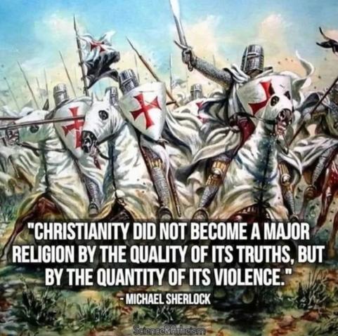 Constantine realized he could be the head of the Roman state and the head of the church, combining the wealth and consolidating the power.

Converting all your prisoners of war to Christianity was an easy way to gain money and power.

By contrast, Juadaism requires a jewish mother. Christians just wanted the power and the money and would convert anyone.

The violence never ended. Dark Ages, Crusades, Inquisitions, Missionaries, colonizers, monarchs.