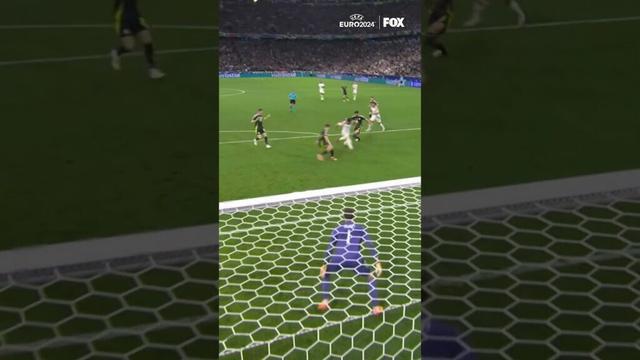 Niclas Füllkrug's goal meets FIFA 🎮 #Soccer #FIFA #Game #Germany #Goal #Euro
