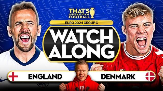 ENGLAND vs DENMARK LIVE EURO 2024 Watchalong Mark GOLDBRIDGE