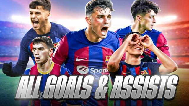 ¡TODOS los GOLES y ASISTENCIAS de PEDRI!