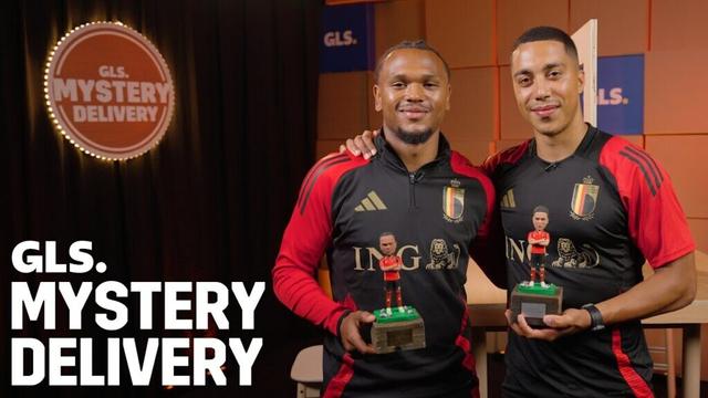 GLS Mystery Delivery with Loïs Openda and Youri Tielemans 🎁 | #REDDEVILS