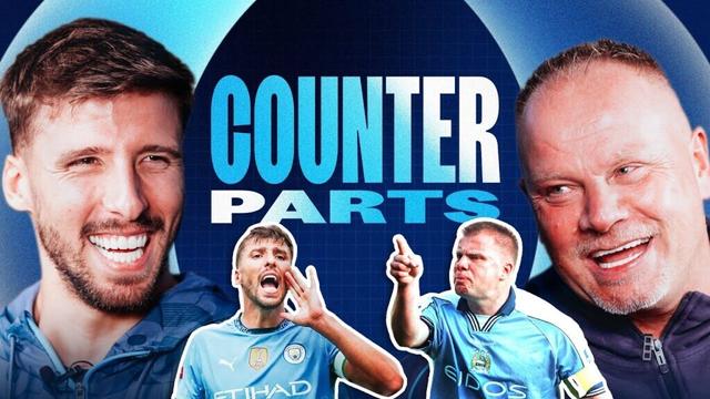 "YOU GOT SENT OFF FOR WHAT!?" 🤯 | Ruben Dias vs legendary City defender | Counterparts
