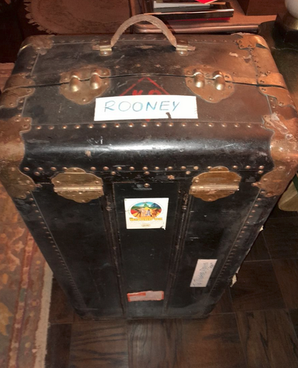 The Wizard of Oz traveling trunk of Mickey Rooney