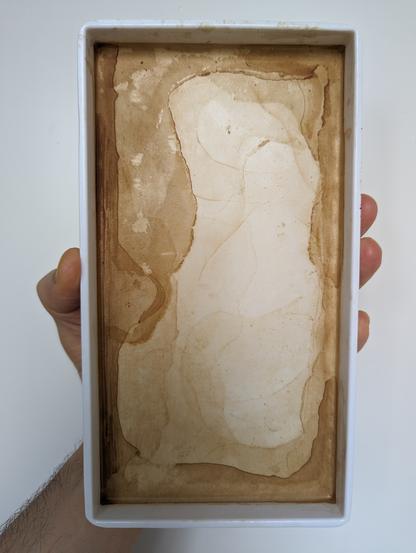 An image of the tinted plastic plate which inspired this program.