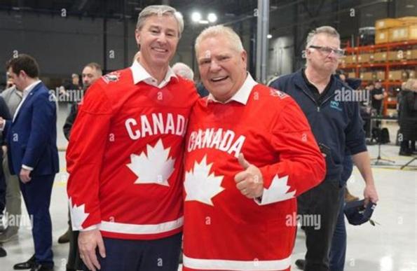 Doug Ford and Tim Houston