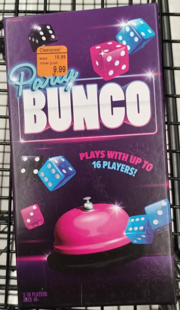 Party Bunco dice game