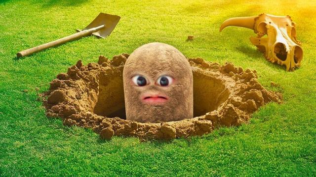 穴をひたすら掘ったら..