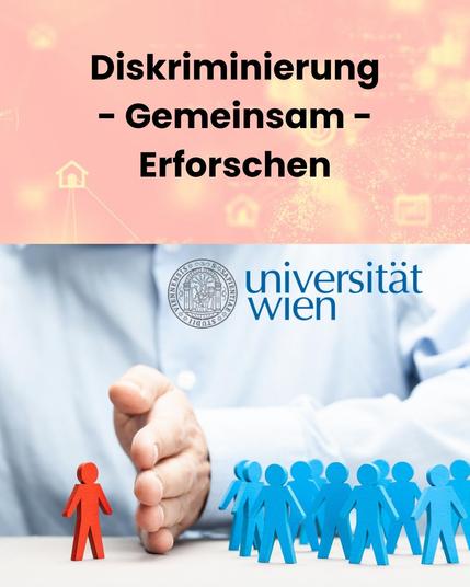 Diskriminierung ist sowohl im Alltag als auch in der Forschung oft schwer zu fassen. Sie ist versteckt oder wird mit unterschiedlichen Begründungen gerechtfertigt. Durch die Einbeziehung von Citizen Scientists zielt unser Projekt darauf ab, Wissen über Diskriminierung zu erweitern.

Wir organisieren Interpretations-Workshops, an denen Personen teilnehmen, die keine sozialwissenschaftliche Ausbildung haben. Stattdessen bringen sie unterschiedliche Erfahrungen und Perspektiven ein. Dadurch soll das Verständnis und Wissen zum Thema Diskriminierung erweitert werden. Das gilt sowohl für das Projektteam als auch die Teilnehmenden.
