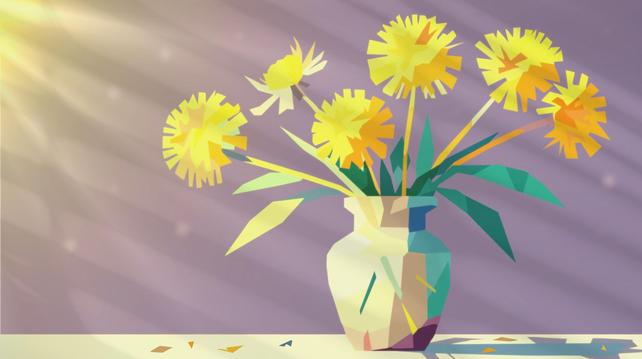 What language does summer speak? on the sunny one.