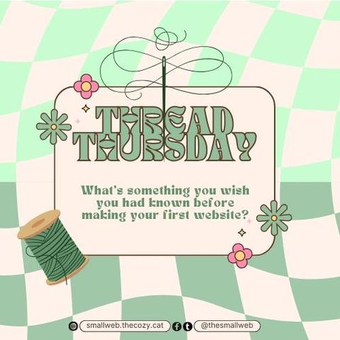 Thread Thursday #4 | smallweb.thecozy.cat