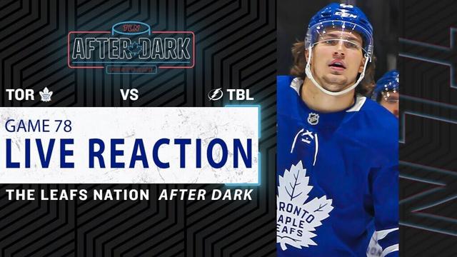 Maple Leafs at Tampa Bay Lightning LIVE POST GAME | Game 78 Reaction