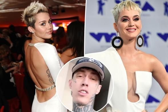 Miley Cyrus' brother Trace slams Katy Perry, says she copied his sister's career