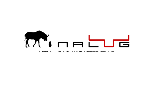 Logo del NaLUG su sfondo bianco.