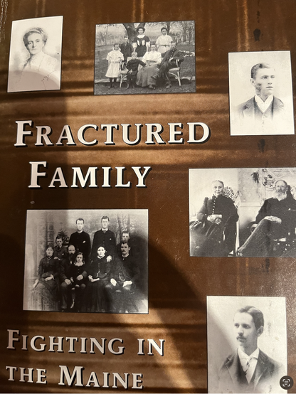 Book cover, Douglas I. Hodgkin, Fractured Family