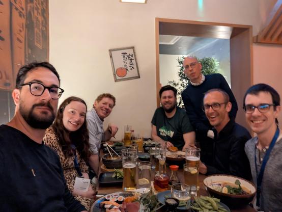People having dinner