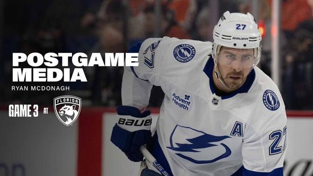 Ryan McDonagh | Postgame Game 3 at Florida | 4.26.25