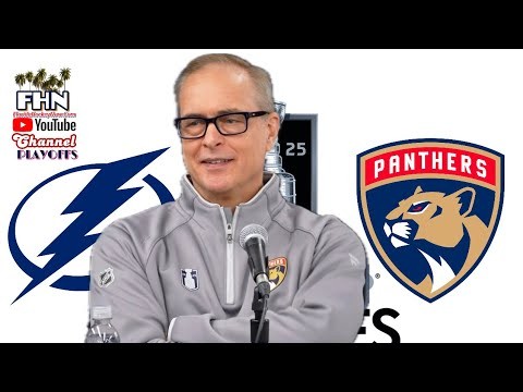 Paul Maurice, Panthers Playoff Pregame: Florida Hosts Lightning in Game 4