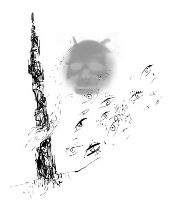 Artwork from the Afterword section of Wizard and Glass.