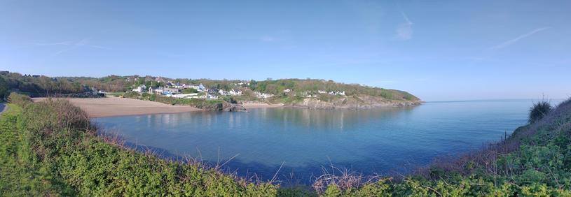 West is definitely best this morning. Aberporth at its finest.