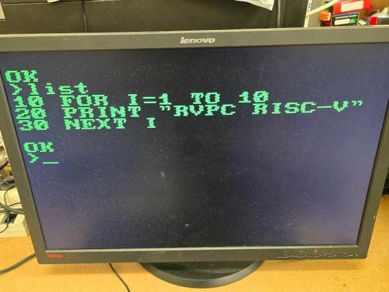 BASIC program list