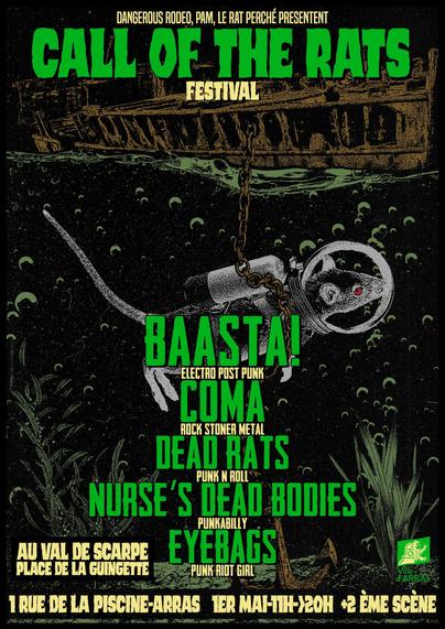 Call Of The Rats festival @ Val de Scarpe Arras 01.05.2025