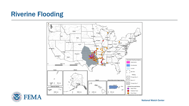 National Watch CenterRiverine  Flooding