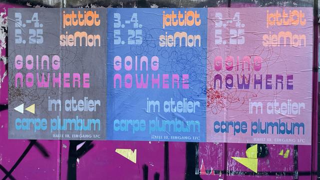 Plakat. Letterpress. Handsatz.