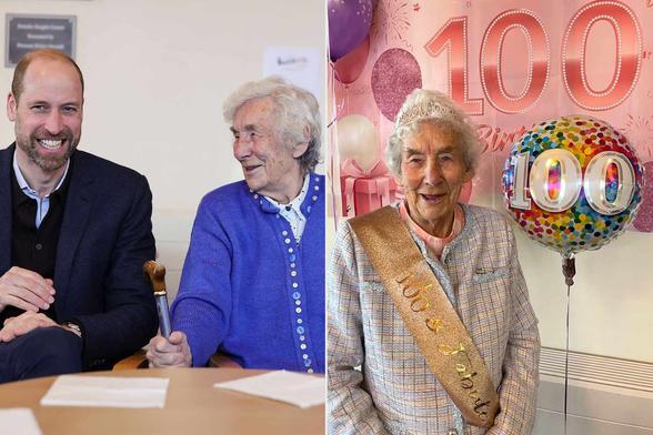 Prince William Wishes Happy 100th Birthday to Woman He Met in Scotland