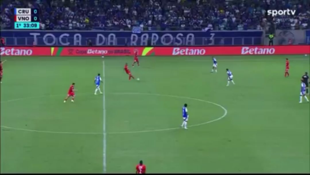 Cruzeiro [1] x 0 Vila Nova - Kaio jorge 34'
