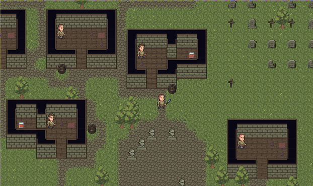 Screenshot of the game showcasing the city