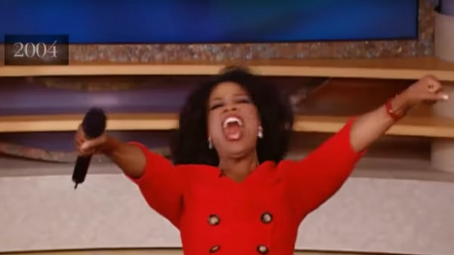 Oprah meme: "You get a car… YOU get a car… EVERYBODY gets a car!"