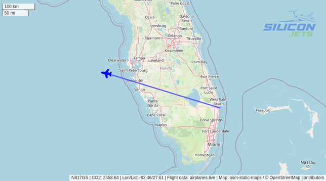 N817GS since Mon May 05 2025 17:41:15 GMT+0000 (Coordinated Universal Time)