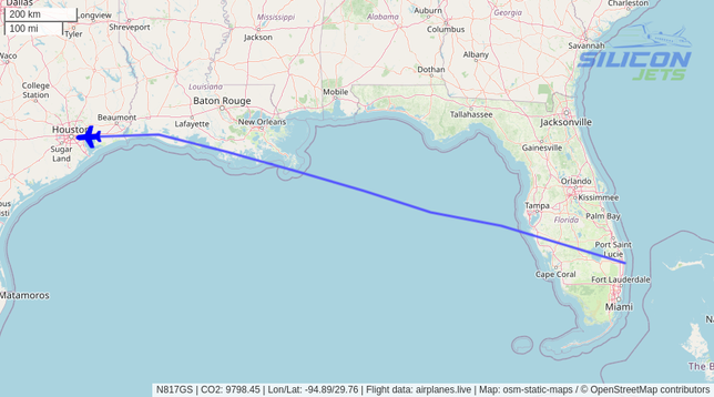 N817GS since Mon May 05 2025 17:41:15 GMT+0000 (Coordinated Universal Time)