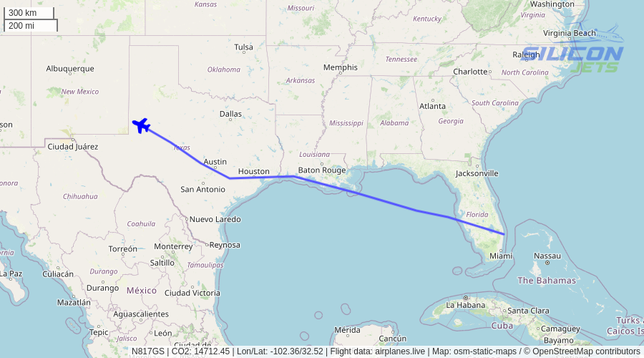 N817GS since Mon May 05 2025 17:41:15 GMT+0000 (Coordinated Universal Time)