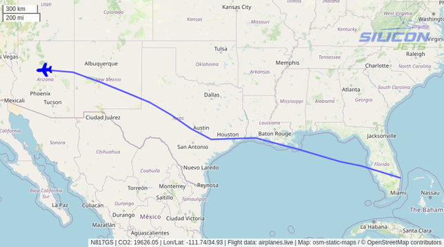 N817GS since Mon May 05 2025 17:41:15 GMT+0000 (Coordinated Universal Time)