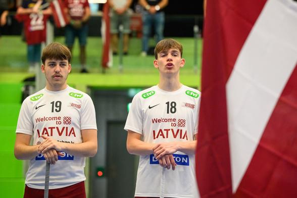 Latvijas Florbola savienība » LV » 2024/2025 » Jaunumi » Juniori piekāpjas slovākiem un pasaules čempionātu noslēdz sestajā vietā