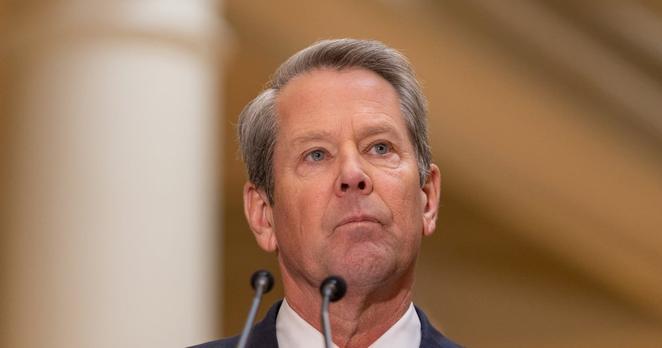 Georgia Gov. Brian Kemp won't run against Ossoff for U.S. Senate