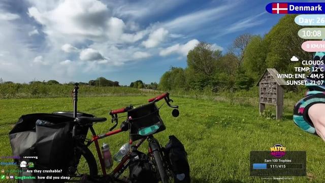 🇩🇰 Denmark cycling! Day 26 solo cycling to Twitchcon!