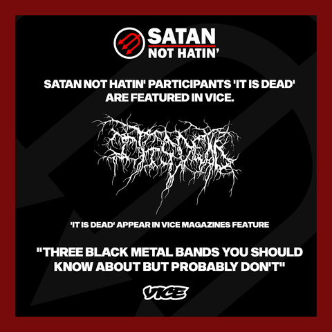 Text image: text same as in the body of this post - also has It Is Dead's logo and the Vice logo