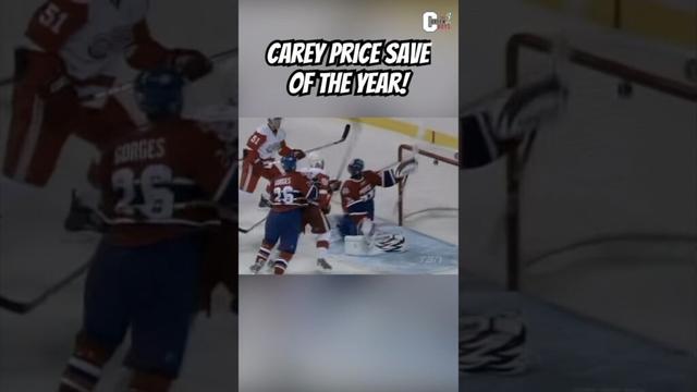 CAREY PRICE SAVE THROWBACK! #shorts #reels #nhl #hockey #save #montrealcanadiens #gohabsgo