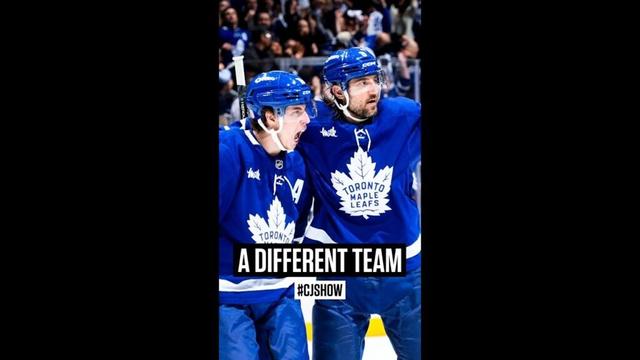 This Leafs team looks different. 🔥 #CJShow #leafs #panthers #nhl #hockey #playoffs #stanleycup