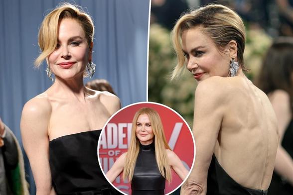 Nicole Kidman has hair makeover at ACMs after Met Gala wig rumors