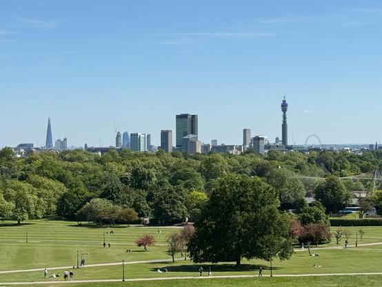 Londres depuis Primrose Hill