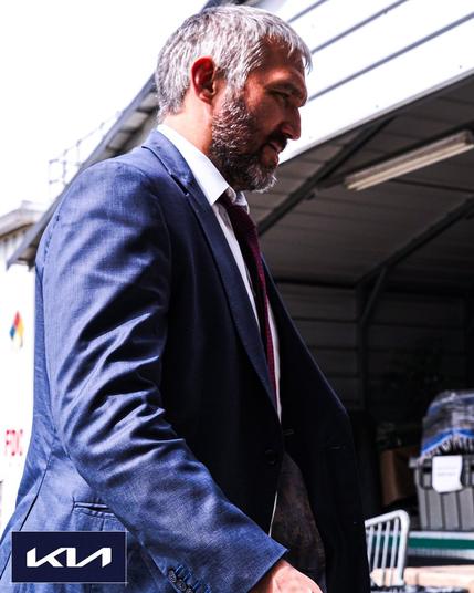 Alex Ovechkin arriving to Lenovo Center.
