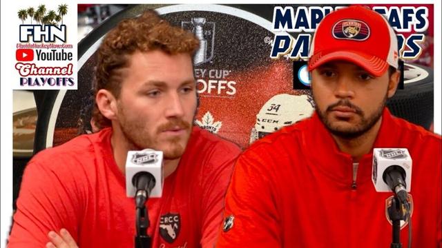 Matthew Tkachuk, Seth Jones: Florida Panthers Game 4 Morning Skate vs. Toronto Maple Leafs