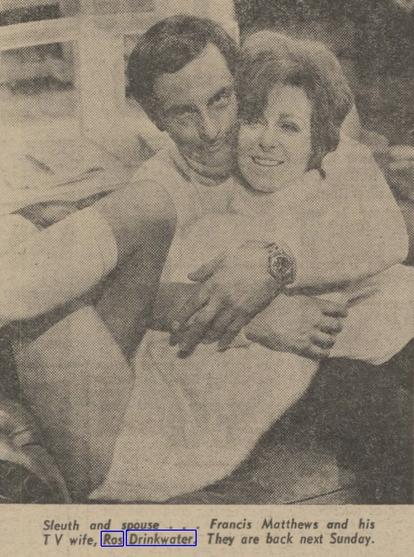 Francis Matthews and Ros Drinkwater