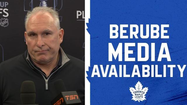 Craig Berube Playoff Media Availability | May 12, 2025