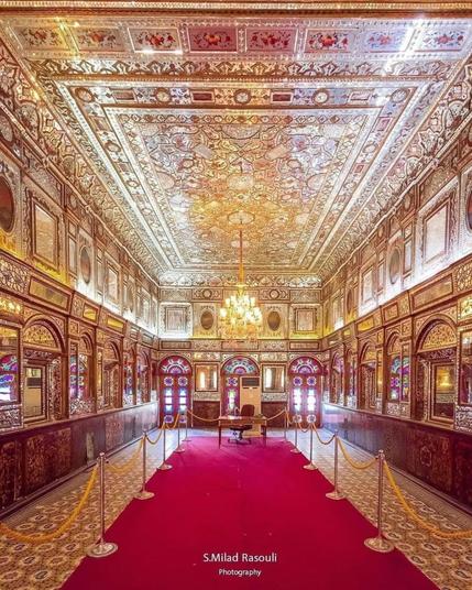 A corner of Golestan Palace in Tehran, 16th century, World Heritage Site. [1349x1080]